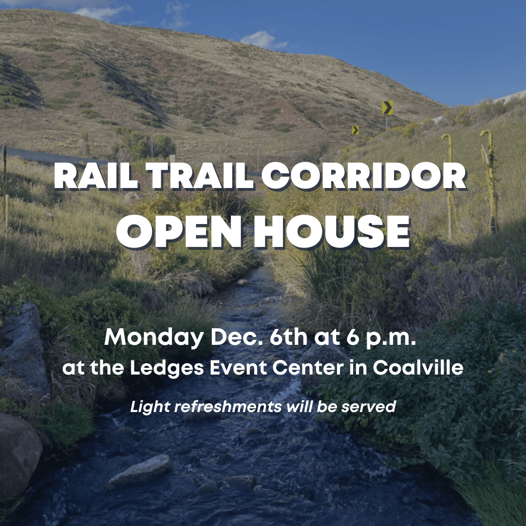 Rail Trail Corridor Open House Monday Dec. 6th at 6 p.m. at the Ledges Event Center