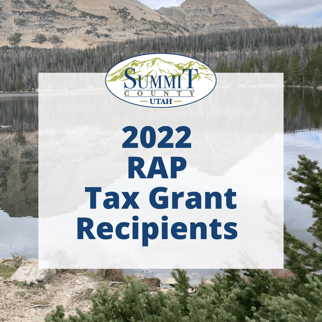 2022 RAP Tax Grant Recipients