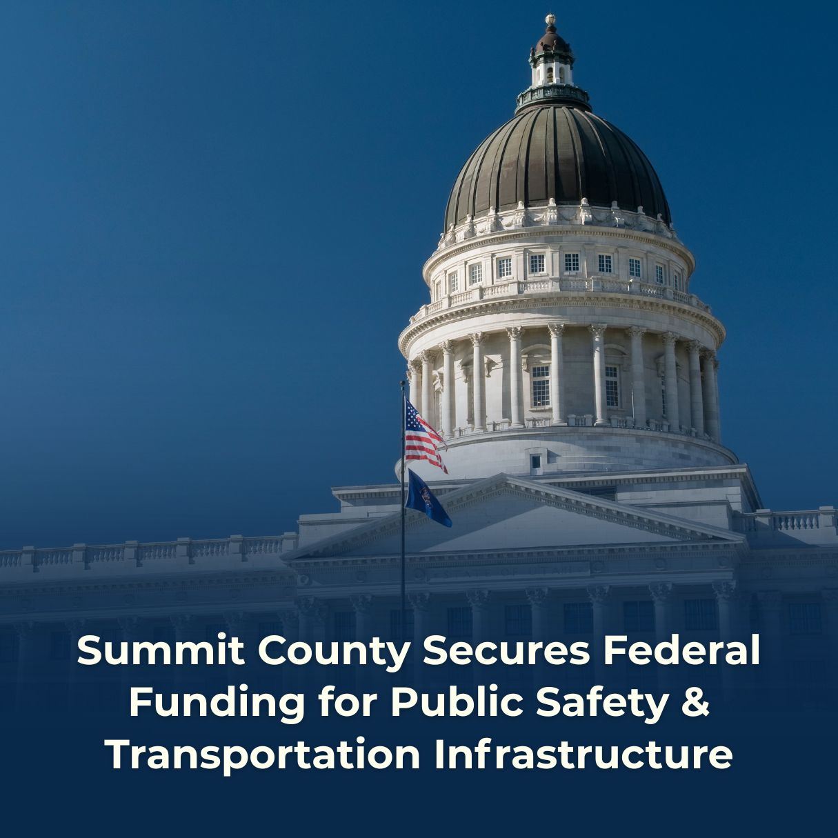 Skyline image of the Utah State Capitol Building rotunda