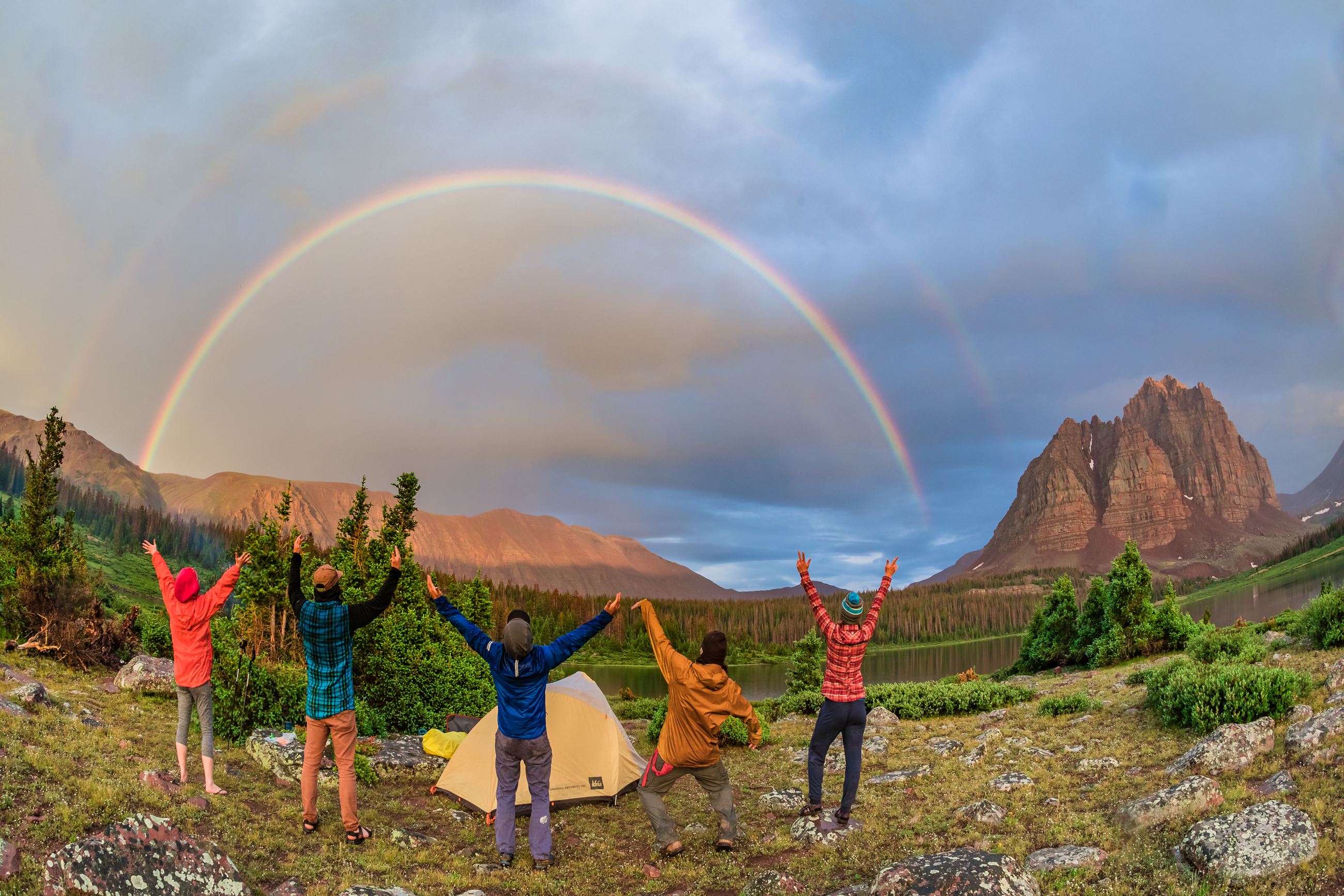 Tom Lebsack - Red Castle in the Uintas