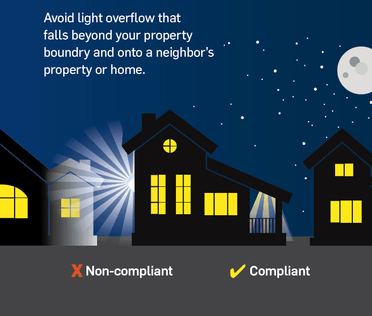 Light overflow - property