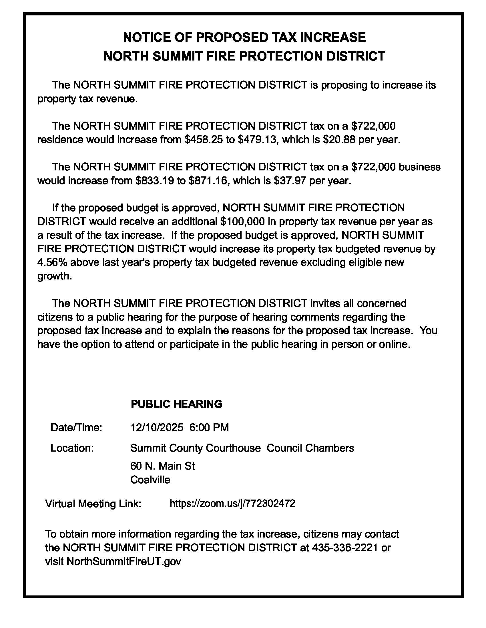 NS Fire TNT Advertisement 2025 