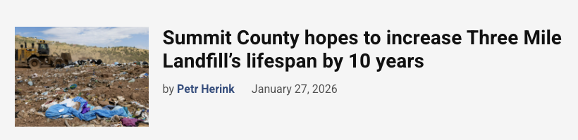 Screenshot of Article Promotion from Park Record 