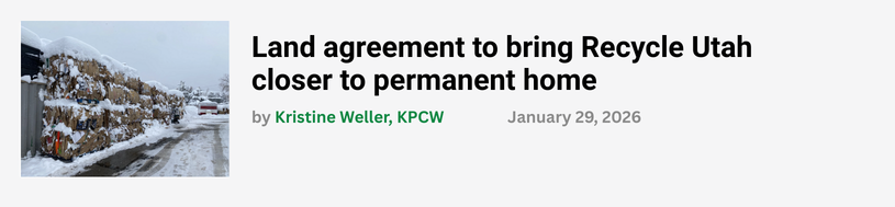 Screenshot of Article Promotion from KPCW