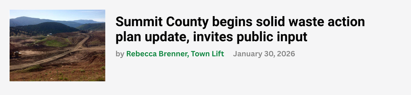 Screenshot of Article Promotion from Town Lift